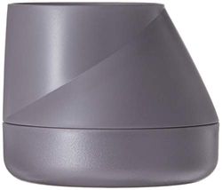 QUALY Oasis Hill QLX20001-GY Pot de Fleurs avec système d'auto-Irrigation Gris Taille S