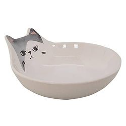 Nobby 82451 Kato Keramiek kattenbak wit Ø 12 x 5,5 cm 0,15 liter