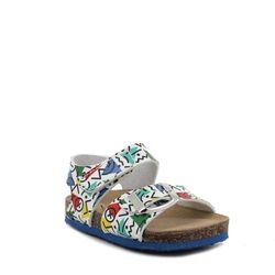 Primigi Birky, Sandalias Planas, Blanco Multicolor, 23 EU