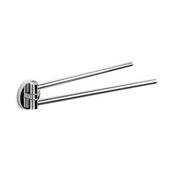 TATAY Bathroom Hinge Rail Martins, INOX/Zamak, Silver, 6 x 2,5 x 38 cm