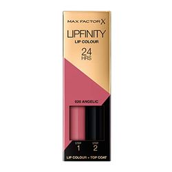 Max Factor Lipfinity Long-Lasting Two Step Lipstick - 2 Angelic, 4.2g