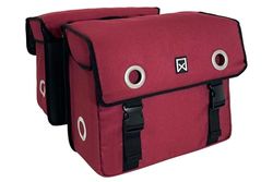 Willex Canvas Tas Purple Red