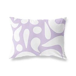 BonaMaison Fundas para Cojínes, Patrón Aleatorio Funda de Almohada para Sofá Coche Silla Oficina Cama Decorativa Moderna Decoración del Hogar, 35x50 Cm - Diseñado y Fabricado en Turquía