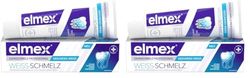 elmex Dentifrice Opti-Schmelz Professinal Weiss-Schmelz (Lot de 2)