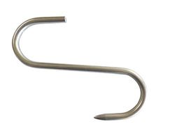 Deglon 7903120-V, Gancio ad S, Acciaio Inox, 20 cm