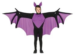 FIESTAS GUIRCA Déguisement Chauve-Souris Super Ailes Noir Et Violet Enfant 10-12 Ans