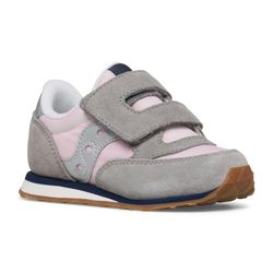 Saucony Originals Baby Jazz HL Sneakers voor kinderen, uniseks, meerkleurig (Blush Grey Silver), 22 EU