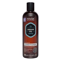 HASK Argan Oil Conditioner, Repairing for all hair types, colour safe, and cruelty-free - 1 355mL Bottle
