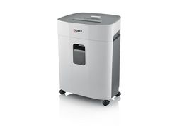 Dahle PaperSAFE PS 380 dokumentförstörare (15 ark, säkerhetsnivå P4, partikelskärning, olje- och underhållsfri, 25 liter) grå