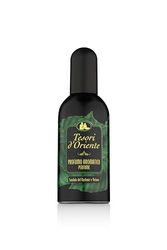 Tesori d'Oriente - Profumo Aromatico Sandalo del Kashmir e Vetiver, dalla Fragranza Vivace e Legnosa, Note di Bergamotto, Tè Verde, Rosa e Patchouli, 100ml