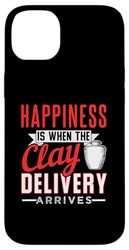 Clay Delivery Pottery Design For A Potter Case for iPhone 14 Plus