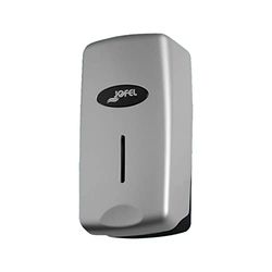 Jofel - Distributeur de Savon Mural, Rechargeable avec Savon Liquide, capacité 1L, Distributeur de Savon pour la Salle de Bain, boîtier ABS Robuste, Anti-Gouttes et Anti-Corrosion, AC27350 Valor