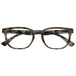 Gris Carey Wrap Corto De Vista Gafas Distancia Miopía Estilo Gregory Peck Hombres Mujeres M14-7 -2,50