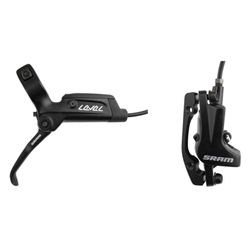 SRAM uniseks poziom przedni 950 mm wąż 160 mm G2C wirnik (zawiera sprzęt do montażu i po montażu) A1 hamulec tarczowy, czarny, 900 mm