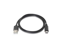 Watio Wave Cavo USB 2.0 - Cavo USB tipo C a USB A, 0,5 m, 3a di potenza, colore nero, ideale per la ricarica e il trasferimento dati efficienti. *