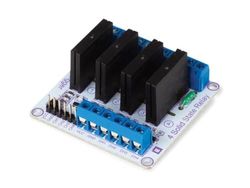 Whadda 4-kanaals AC-schakelmodule, voor veilige en betrouwbare stroomregeling