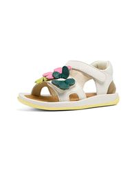 Camper Baby flicka TWS första walker platt sandal, vit naturlig, 21 EU, Vit naturlig, 21 EU