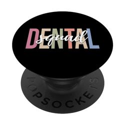 Equipo Dental Dentista Ortodoncistas Estudiante Odontología PopSockets PopGrip Intercambiable