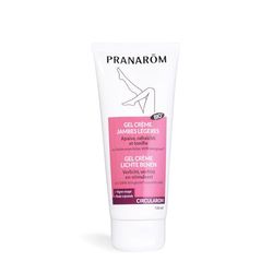Pranarôm Circularom Gel Crème Bio Confort Circulatoire Jambes Légères Gel Ultra-Frais Aux huiles essentielles 100% pures et naturelles 100 ml