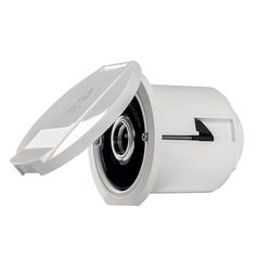 WATER OUTLET STRAIGHT+BLACK ROUND COVER