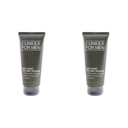 Clinique Clinique For Men Face Wash Oily Skin Formula for Men 6.7 oz Cleanser (Pack of 2)