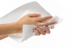 White Z-Fold 2-Ply Hand Towels - 200 x 185mm (Pack of 4000) | Soft, Absorbent & Durable