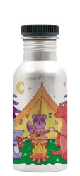 Botella aluminio 0,6 l. Tapón Plain - Animal Camping