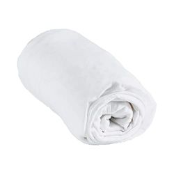 Skydd av vattentät svampmadrass 65% polyester och 35% bomull 60 x 120 cm vit