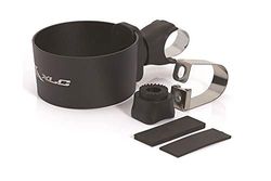 XLC Unisex – vuxen tillbehör Cupholder BC-A08, svart, en storlek