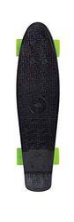 Schildkröt Retro Skateboard, Planche de Qualité Supérieure en Plastique PP, Robuste y Durable, ABEC7, Axes en Aluminium, Roues en PU, Support Antidérapant, Couleur: Rouge, 510702