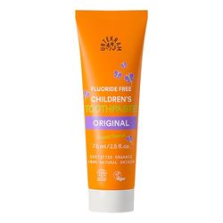 Urtekram Dentifrice Enfant Original Sans Fluor - Dentifrice Enfant au Fenouil Doux - Ingrédients Bio Vegan 100% Naturels - Urtekram Dental, 75 ml (Lot de 1)