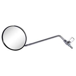 Oxford Long Arm Cycle Mirror - Black/Chrome, Size 12