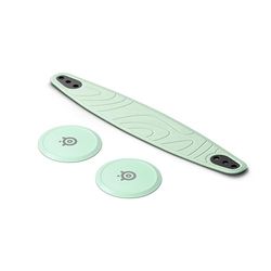 Steelseries Arctis Nova Booster Pack Mint - Accessorio per cuffie da gioco - Fascia in nylon a doppio colore - Personalizzazione con piastre di altoparlanti metalliche -Edizione limitata da collezione
