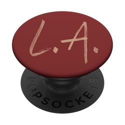 L.A. California Vintage diseño elegante PopSockets PopGrip Adhesivo
