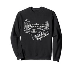 West Lake, Hangzhou, China Signature Heart Art Souvenir Sweatshirt