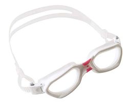 SEAC Aquatech, Occhialini da Nuoto in Piscina e in Mare Unisex Adulto, Bianco/Rosa, Taglia Unica