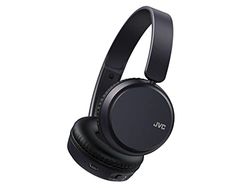 JVC Casque sans Fil Supra-aural, 3 Modes sonores(Basse/Clair/Normal), 35H d'autonomie, Léger, Structure pivotante et Pliable à Plat, Connexion Multipoint, Bluetooth, HA-Z37W-A (Bleu)