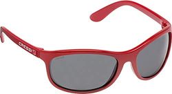 Cressi Rocker Floating Óculos de sol desportivos flutuantes com estojo rígido, unissexo para adultos, vermelho/lentes fumadas, tamanho único
