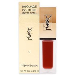 Ysl Ysl Tatouage Couture Matte Lip Stain 9 Grenat No Rules 6 Ml - 6 gr