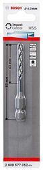 Bosch Accessories Forets hélicoïdaux Impact Control HSS (pour métal, 4 x 43 x 83 mm, Accessoires pour perceuse à percussion)