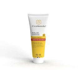 CicaManuka - Dentifrice gencives sensibles au miel de Manuka IAA15+ Répare et soulage Certifié Bio 75ml
