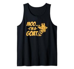 Moo... I'm A Goat Wildlife Zoogoer Divertente Giraffa Zookeeper Canotta