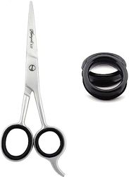 Haryali London Professional Hairdressing Scissor for Barber, Hairdressers Stainless Steel Hair Cutting Shears - for Salon Barbers, Men, Women, Children and Adults (5.5")