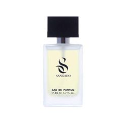 SANGADO The Man in Black Perfume for Men, 8-10 hours long-Lasting, Luxury smelling, Oriental Spicy, Fine French Essences, Extra-Concentrated (Eau de Parfum), Seductive for Men, 50 ml Spray