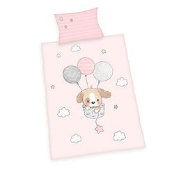 Herding Sweet Poppy Parure de Lit Bio, Coton/Renforcé, Multicolore, 40 x 60 cm