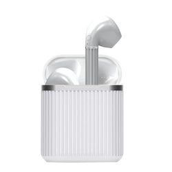 Ecouteur Oreillette Earbox Bluetooth Sans Fil Rechargeable Blanc Compatible Smartphone