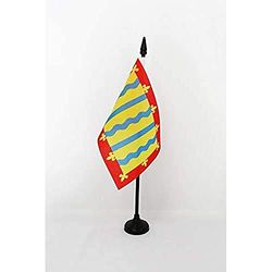 BANDIERA DA TAVOLO CONTEA DI CAMBRIDGESHIRE 15x10cm - PICCOLA BANDIERINA COUNTY OF CAMBRIDGE - INGHILTERRA 10 x 15 cm - AZ FLAG