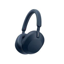 Sony WH-1000XM5 Noise Cancelling draadloze hoofdtelefoon - 30 uur batterijduur - Over-ear - Geoptimaliseerd voor Alexa en Google Assistent - met ingebouwde microfoon voor telefoongesprekken – Blauw