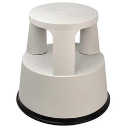 Desq 60060.08 opstapkruk onbreekbaar kunststof frisse, moderne look grijs