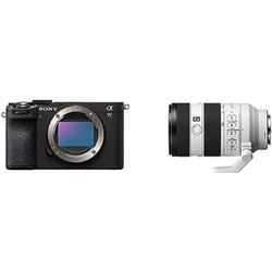 Sony Alpha 7CII di Sony | Fotocamera mirrorless full-frame (compatta, 33 MP, autofocus in tempo reale, 10 fps, video in 4K, display touch orientabile) + Lente SEL70200G2 (Nero)